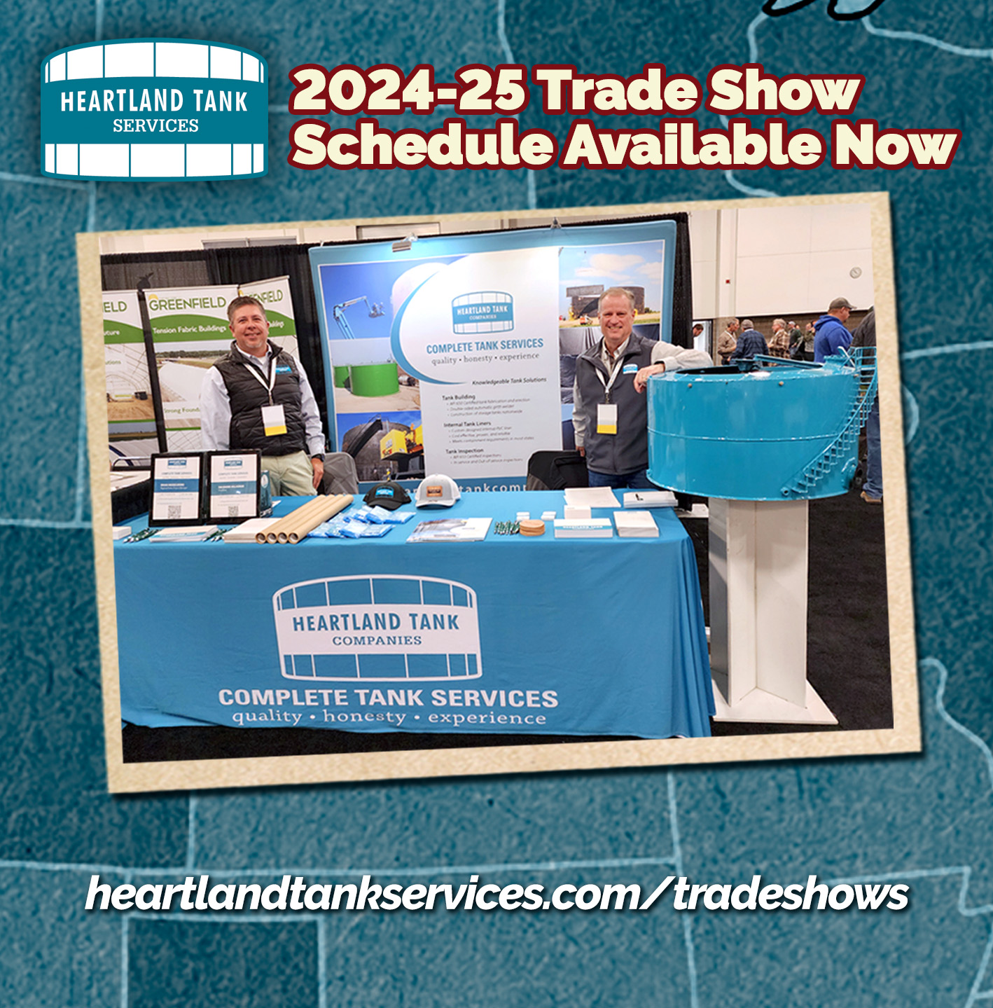 Upcoming Heartland Tanks Services Trade Shows for 2023-2024